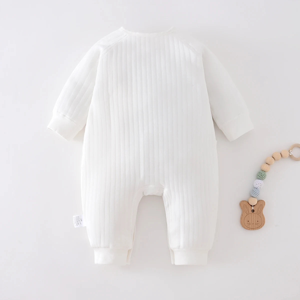 Boys Girls Bodysuit Newborn Winter Onesie Clothes Cotton Toddler Home Wear 0-6M Thickened Spring and Autumn Clothing