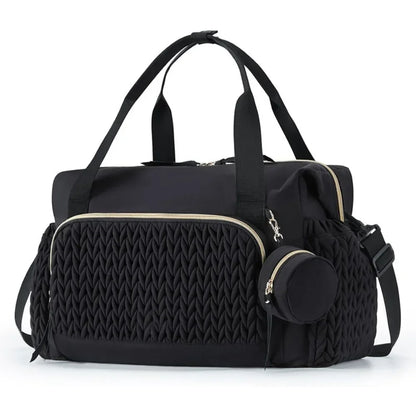 Multifunction Mommy Diaper Bag with Insulated Pocket Changing Pad Portable Infant Travel Diaper Nappy Bags Large Capacity