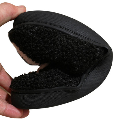 Autumn Winter Halloween Slippers Women Indoor Home Non Slip Warm Cotton Slippers Woman Lightweight Soft Plush Slides Plus Size