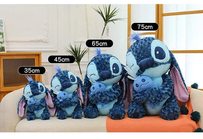 35/45cm Plush Toys Anime Plushie Cartoon Blue Pink Dolls Kawaii soft Pillow Stuffed Children's Toys Birthday Gift