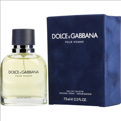 Dolce & Gabbana men Eau De Toilette Spray 75ml/125ml/200ml  Floral notes lasting fragrance original authentic