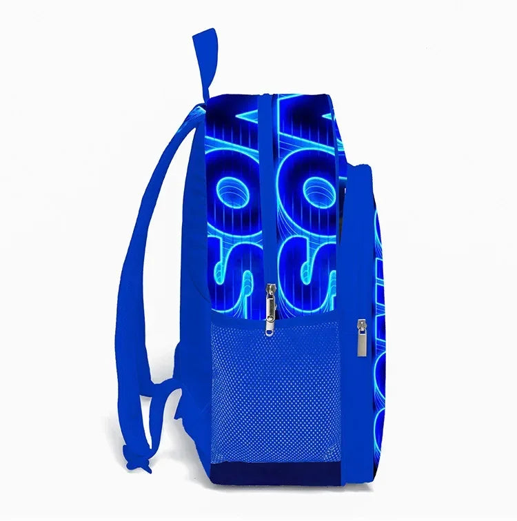 SONIC Sonic Bags for Primary and Secondary School Students and Children's Cartoon School Bag Mochila Ports Backpack Lightening