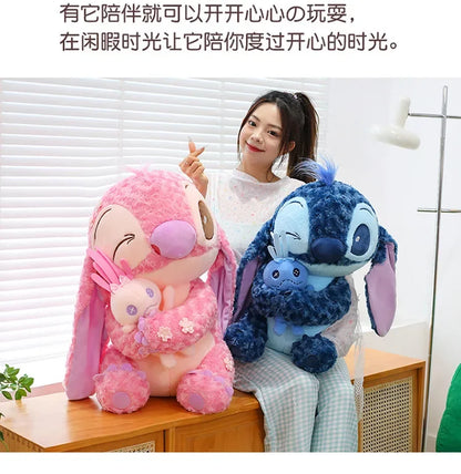 35/45cm Plush Toys Anime Plushie Cartoon Blue Pink Dolls Kawaii soft Pillow Stuffed Children's Toys Birthday Gift