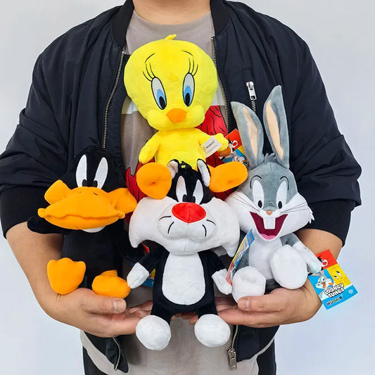 Looney Tunes Bugs Bunny Plush Toy - New Classic Design 20cm Soft Stuffed Toy for Kids