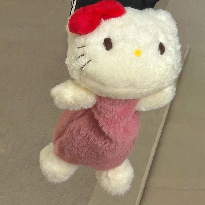 Sanrio Anime Hello Kitty Pencil Case School Stationary Big Capacity Pen Bag Storage Bag Girls Cosmetics Storage Bag