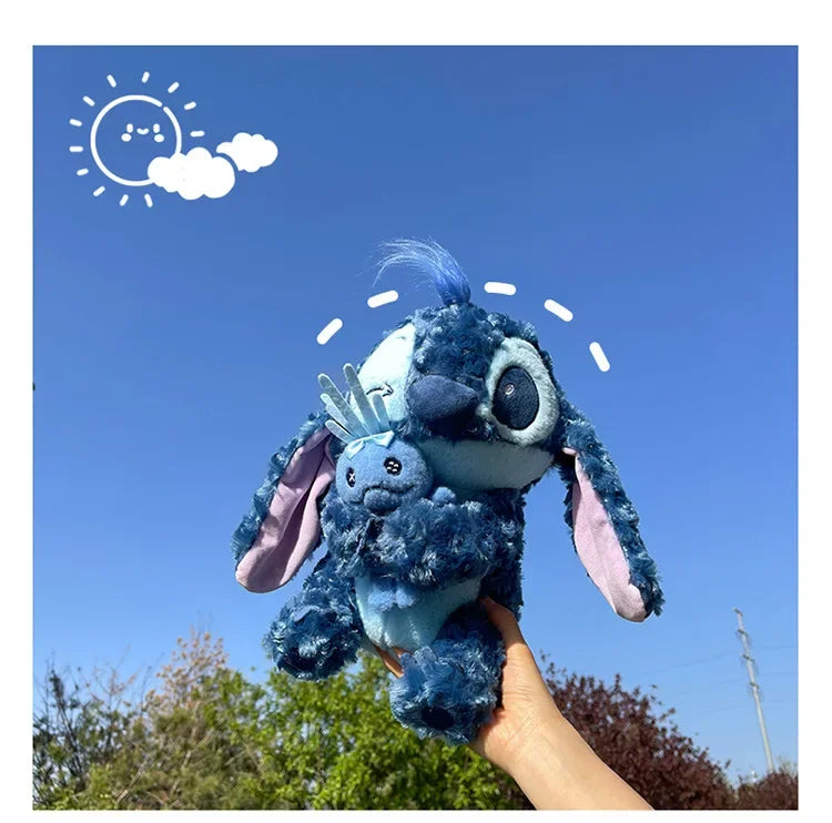35/45cm Plush Toys Anime Plushie Cartoon Blue Pink Dolls Kawaii soft Pillow Stuffed Children's Toys Birthday Gift