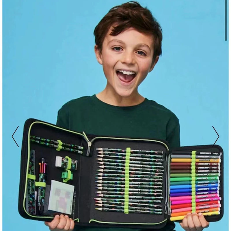 Smiggle Game Schoolbag Children Student Backpack Water Bottle Stationery Set Lunch Box Pen Case Back-To-School Gift
