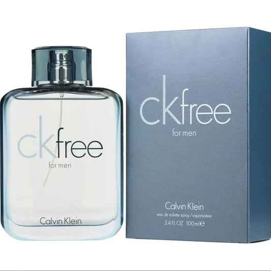Calvin Klein FREE Men 100ml EDT Woody Free for Men Lasting Study Abroad Woody notes lasting fragrance original authentic
