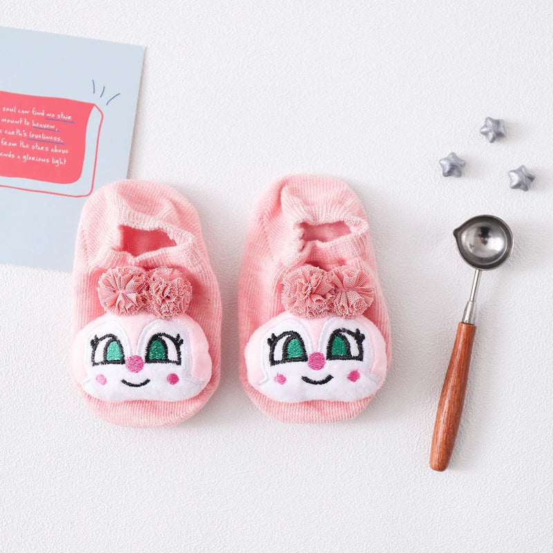 36 Color Baby Sock Boy Girl Floor Kids Infant Anti Skid Toddler Slipper Non Slip Animal Sheep Dinosaur Lion Children Newborn
