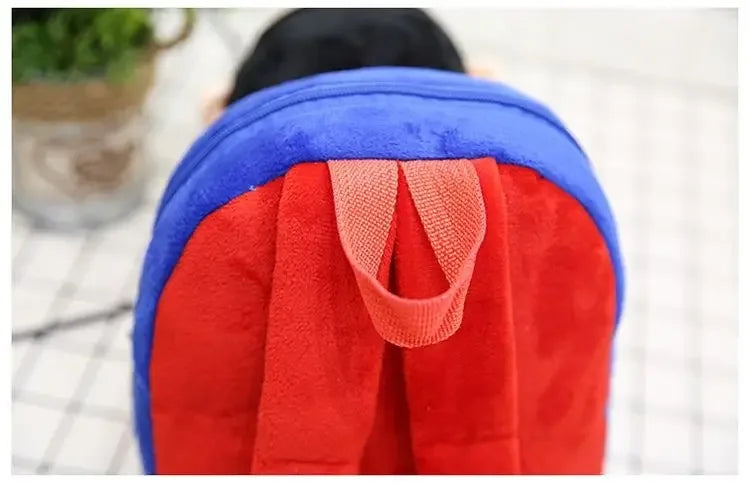 Cartoon cartoon fashion character backpack children casual plush backpack cute kindergarten boy and girl schoolbag gift