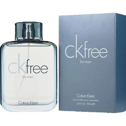 Calvin Klein FREE Men 100ml EDT Woody Free for Men Lasting Study Abroad Woody notes lasting fragrance original authentic