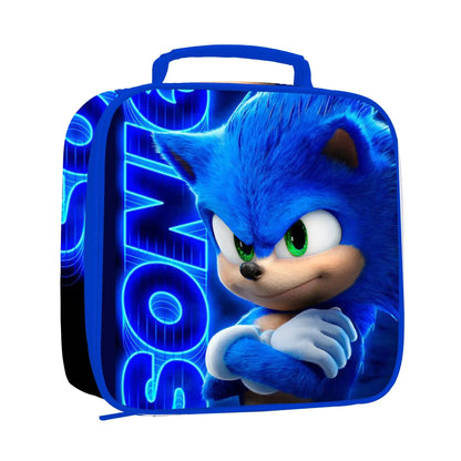 SONIC Sonic Bags for Primary and Secondary School Students and Children's Cartoon School Bag Mochila Ports Backpack Lightening