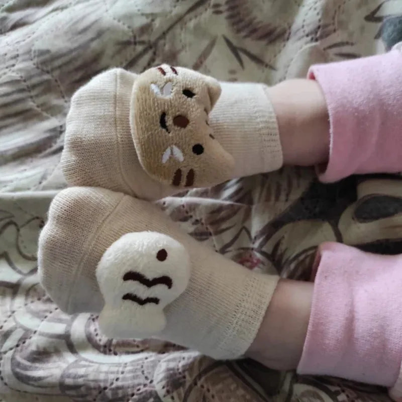 36 Color Baby Sock Boy Girl Floor Kids Infant Anti Skid Toddler Slipper Non Slip Animal Sheep Dinosaur Lion Children Newborn