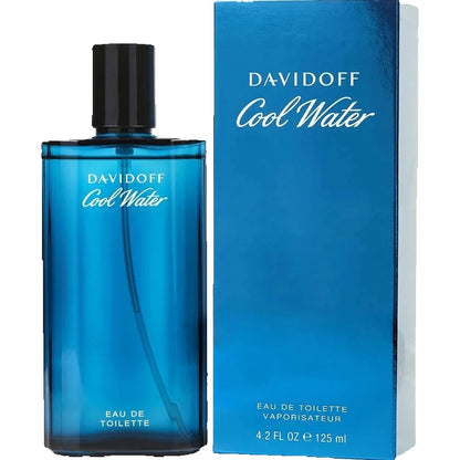 Davidoff Cool Water Eau de Toilette Men cool water fresh marine lasting 125ml Fresh Ocean Tone Original Genuine