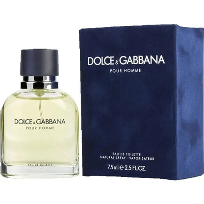 Dolce & Gabbana men Eau De Toilette Spray 75ml/125ml/200ml  Floral notes lasting fragrance original authentic