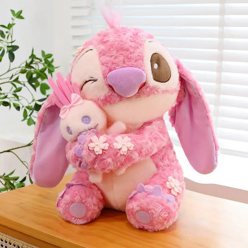 35/45cm Plush Toys Anime Plushie Cartoon Blue Pink Dolls Kawaii soft Pillow Stuffed Children's Toys Birthday Gift