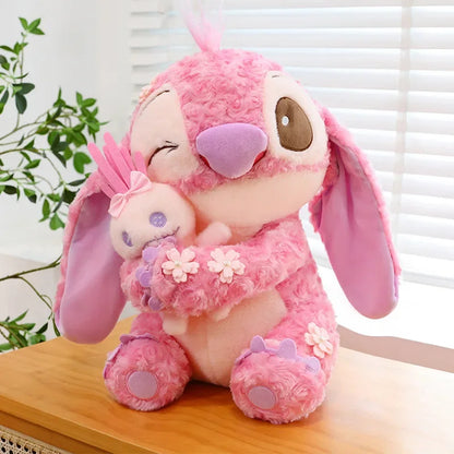 35/45cm Plush Toys Anime Plushie Cartoon Blue Pink Dolls Kawaii soft Pillow Stuffed Children's Toys Birthday Gift