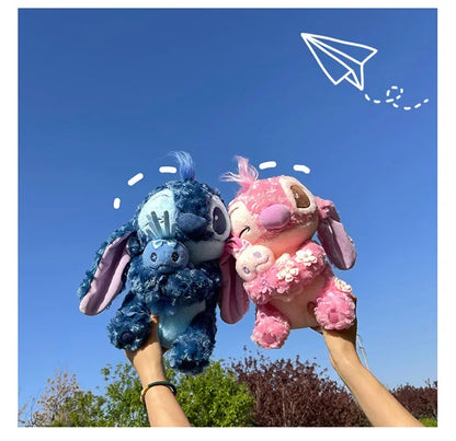 35/45cm Plush Toys Anime Plushie Cartoon Blue Pink Dolls Kawaii soft Pillow Stuffed Children's Toys Birthday Gift