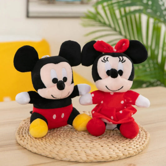 20cm Mickey Plush Disney Mickey Mouse Minnie Daisy Plush Toy Stuffed Doll Girls Toys Birthday Christmas Gifts