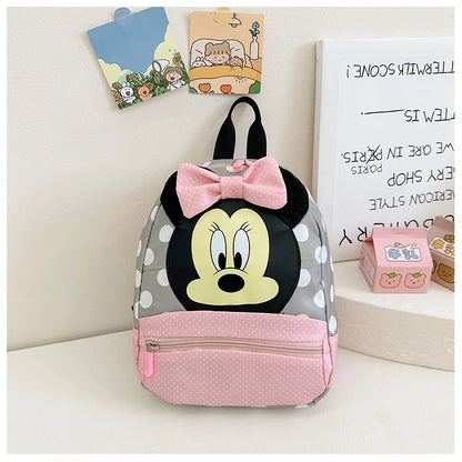 Cartoon Backpack For Baby Boys Girls Minnie Mickey Mouse Children Lovely Schoolbag Kindergarten Schoolbag Kids Gift