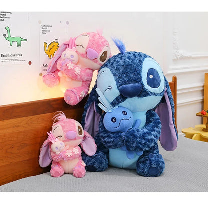 35/45cm Plush Toys Anime Plushie Cartoon Blue Pink Dolls Kawaii soft Pillow Stuffed Children's Toys Birthday Gift