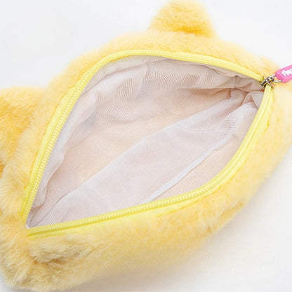My Little Pony Plush Pencil Case Girls Makeup Bag Portable Coin Purse Cute Stationery Organizer