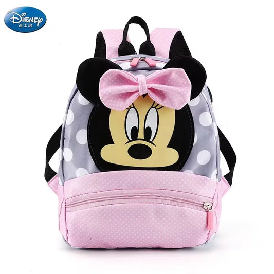 Cartoon Backpack For Baby Boys Girls Minnie Mickey Mouse Children Lovely Schoolbag Kindergarten Schoolbag Kids Gift