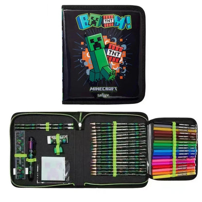 Smiggle Game Schoolbag Children Student Backpack Water Bottle Stationery Set Lunch Box Pen Case Back-To-School Gift