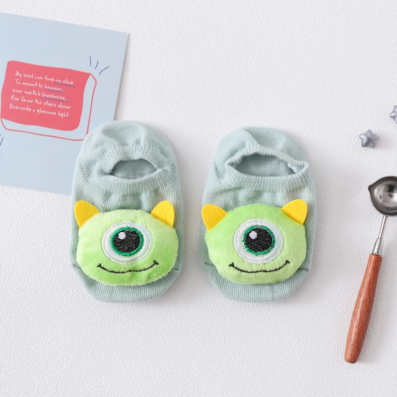 36 Color Baby Sock Boy Girl Floor Kids Infant Anti Skid Toddler Slipper Non Slip Animal Sheep Dinosaur Lion Children Newborn