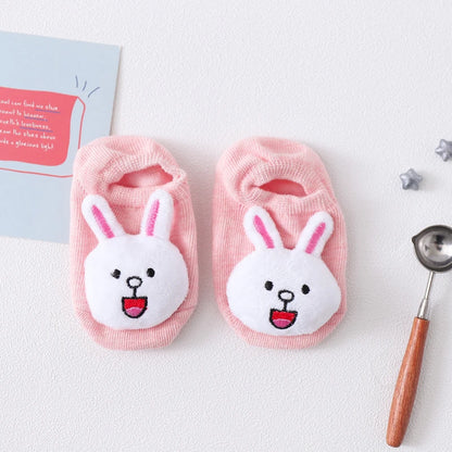 36 Color Baby Sock Boy Girl Floor Kids Infant Anti Skid Toddler Slipper Non Slip Animal Sheep Dinosaur Lion Children Newborn