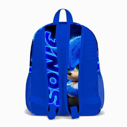 SONIC Sonic Bags for Primary and Secondary School Students and Children's Cartoon School Bag Mochila Ports Backpack Lightening