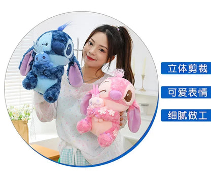 35/45cm Plush Toys Anime Plushie Cartoon Blue Pink Dolls Kawaii soft Pillow Stuffed Children's Toys Birthday Gift