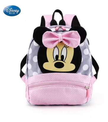 Cartoon Backpack For Baby Boys Girls Minnie Mickey Mouse Children Lovely Schoolbag Kindergarten Schoolbag Kids Gift