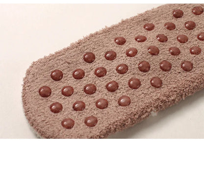 Fall/Winter Floor Socks Warm Non-slip Stockings Indoor Yoga Socks Low Calf Slipper Women Cute Hedgehog Home Hosiery Xmas Gifts