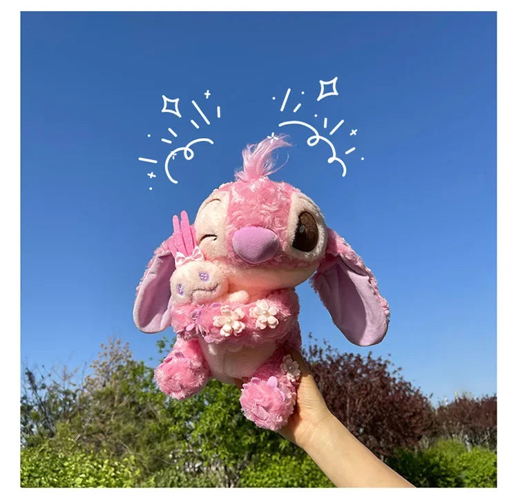 35/45cm Plush Toys Anime Plushie Cartoon Blue Pink Dolls Kawaii soft Pillow Stuffed Children's Toys Birthday Gift