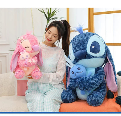 35/45cm Plush Toys Anime Plushie Cartoon Blue Pink Dolls Kawaii soft Pillow Stuffed Children's Toys Birthday Gift