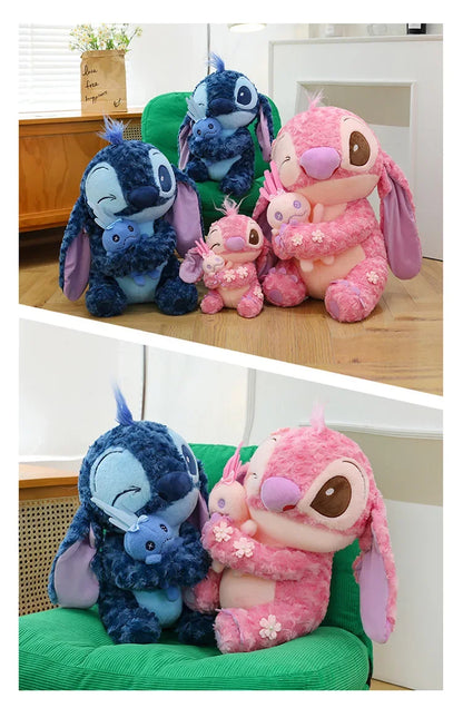 35/45cm Plush Toys Anime Plushie Cartoon Blue Pink Dolls Kawaii soft Pillow Stuffed Children's Toys Birthday Gift