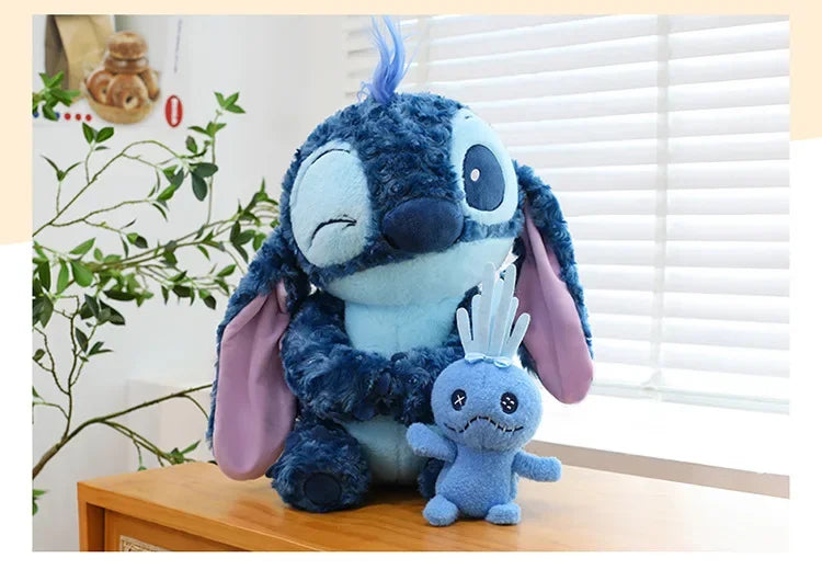 35/45cm Plush Toys Anime Plushie Cartoon Blue Pink Dolls Kawaii soft Pillow Stuffed Children's Toys Birthday Gift