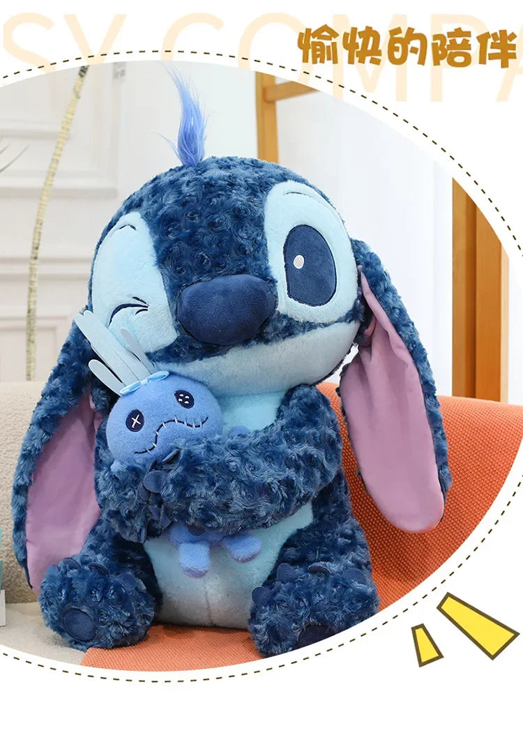 35/45cm Plush Toys Anime Plushie Cartoon Blue Pink Dolls Kawaii soft Pillow Stuffed Children's Toys Birthday Gift