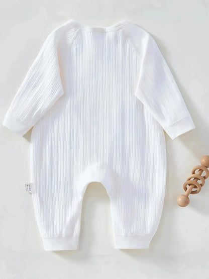 Boys Girls Bodysuit Newborn Winter Onesie Clothes Cotton Toddler Home Wear  0-6M Thickened Spring and Autumn Clothing