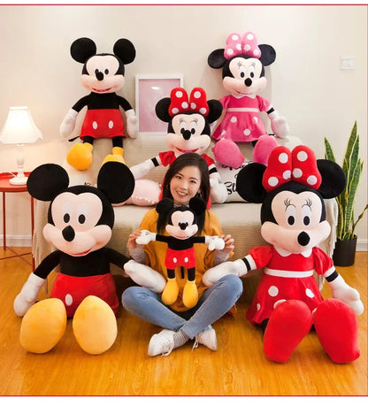 20cm Mickey Plush Disney Mickey Mouse Minnie Daisy Plush Toy Stuffed Doll Girls toys Birthday Christmas Gifts