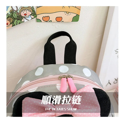 Cartoon Backpack For Baby Boys Girls Minnie Mickey Mouse Children Lovely Schoolbag Kindergarten Schoolbag Kids Gift