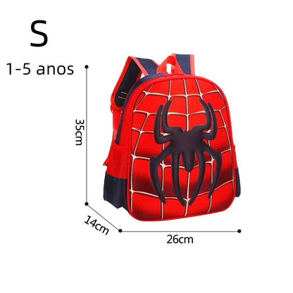 Spider King 3D Kids Backpack - Durable and Stylish Design!