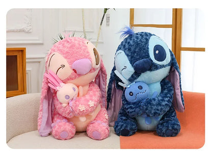 35/45cm Plush Toys Anime Plushie Cartoon Blue Pink Dolls Kawaii soft Pillow Stuffed Children's Toys Birthday Gift