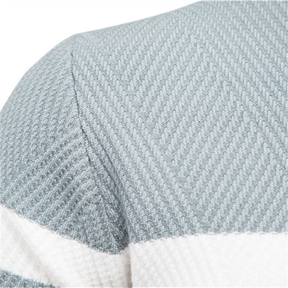 Men's Pullover Multi-color Round Neck Men's European-style Plus Size Sweater